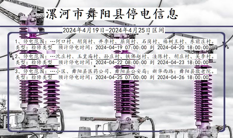 舞阳最新停电信息及应对措施